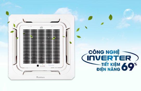 Điều hòa âm trần sumikura 50000 btu 1 chiều inverter